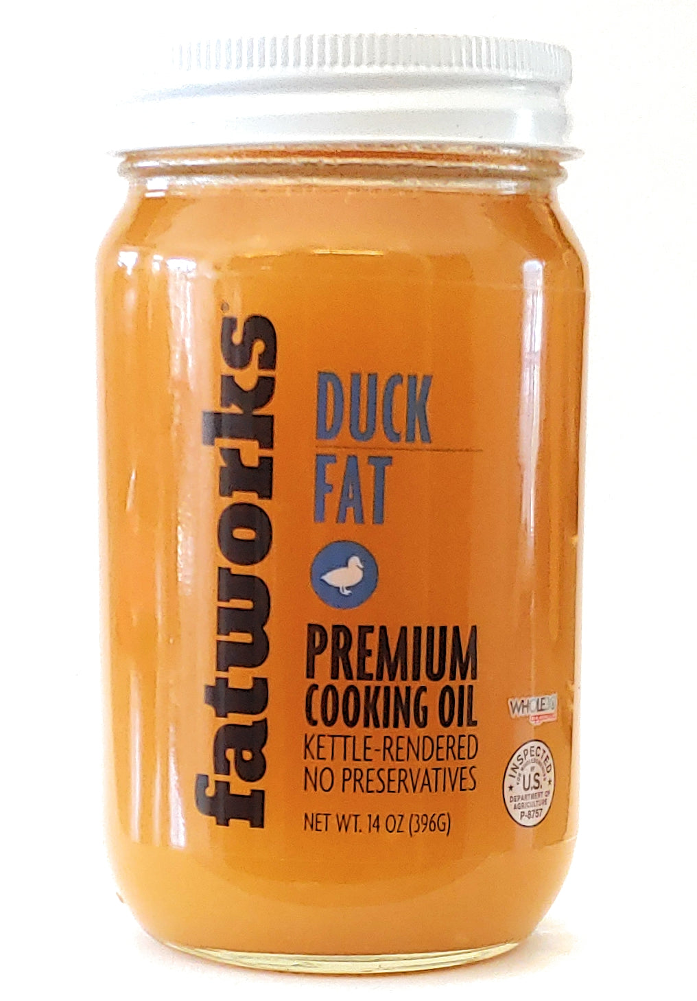 Fatworks Foods Kettle Rendered Duck Fat, 14 oz