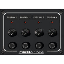 Load image into Gallery viewer, Paneltronics Standard Panel - DC 8 Position Circuit Breaker w/LEDs