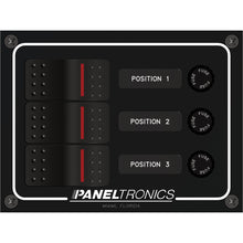 Load image into Gallery viewer, Paneltronics Standard Panel - DC 8 Position Circuit Breaker w/LEDs