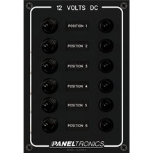 Load image into Gallery viewer, Paneltronics Standard Panel - DC 8 Position Circuit Breaker w/LEDs