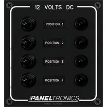 Load image into Gallery viewer, Paneltronics Standard Panel - DC 8 Position Circuit Breaker w/LEDs