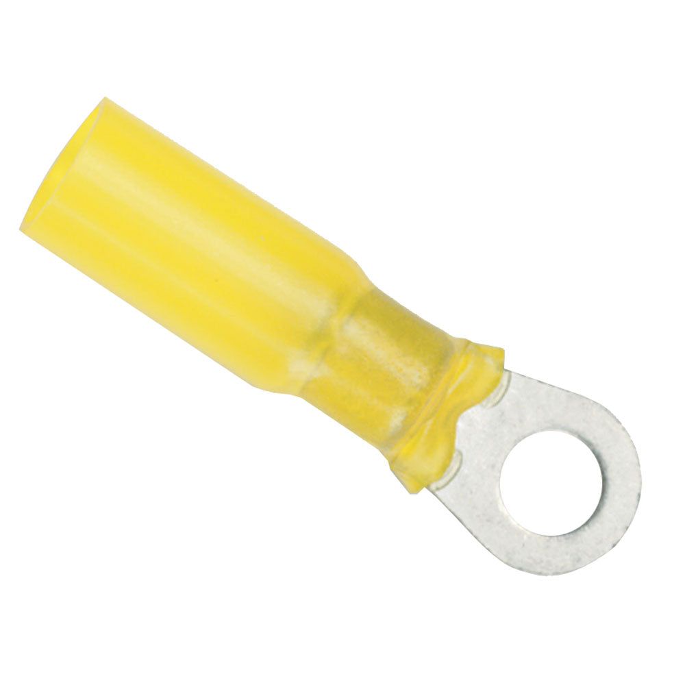 Ancor 12-10 Gauge - #8 Heat Shrink Ring Terminal - 25-Pack