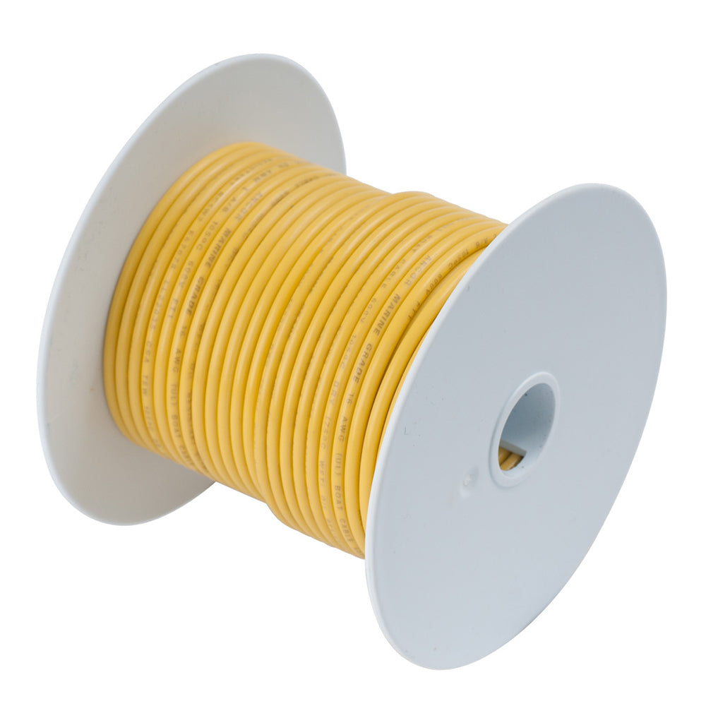 Ancor Yellow 8 AWG Tinned Copper Wire - 1,000'