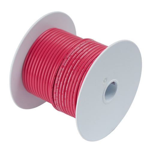 Ancor Red 6 AWG Tinned Copper Wire - 50'