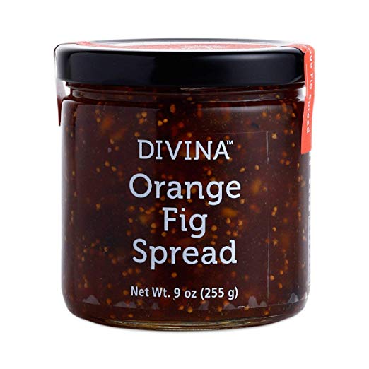 Divina Orange Fig Spread - 9 Ounces