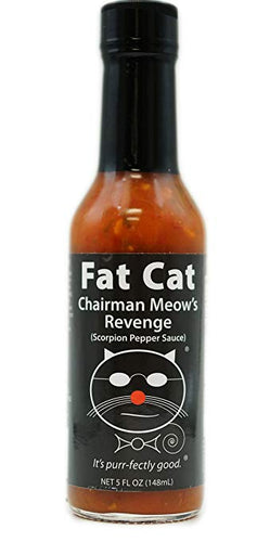 Fat Cat - Chairman Meow's Revenge: Scorpion Pepper Sauce Hot Sauce sold by Fat Cat Gourmet Foods