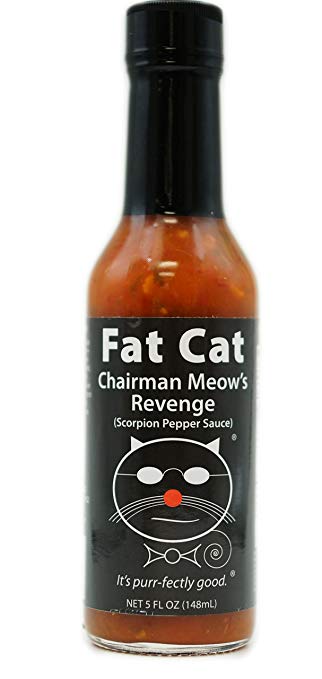 Fat Cat - Chairman Meow's Revenge: Scorpion Pepper Sauce Hot Sauce sold by Fat Cat Gourmet Foods