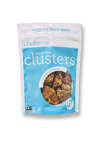 WholeMe, Almond Coconut Grain-Free Clusters, 8 oz