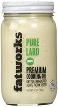 Load image into Gallery viewer, Fatworks Foods Pasture Raised Pure Lard Tallow, 14 OZ