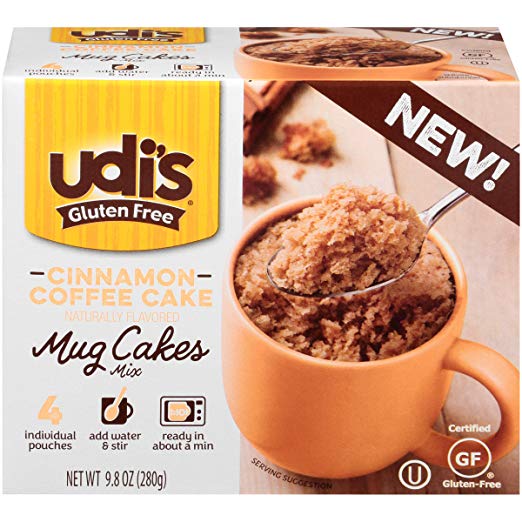 Udi's Gluten Free Cinnamon Coffee Mug Cake, 9.8 oz