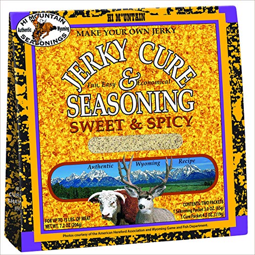 Hi Mountain Jerky Seasoning – Sweet and Spicy Blend – Make Your Own Jerky